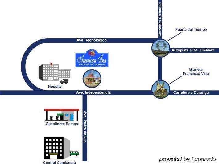 American Inn Hotel & Suites Parral Екстериор снимка